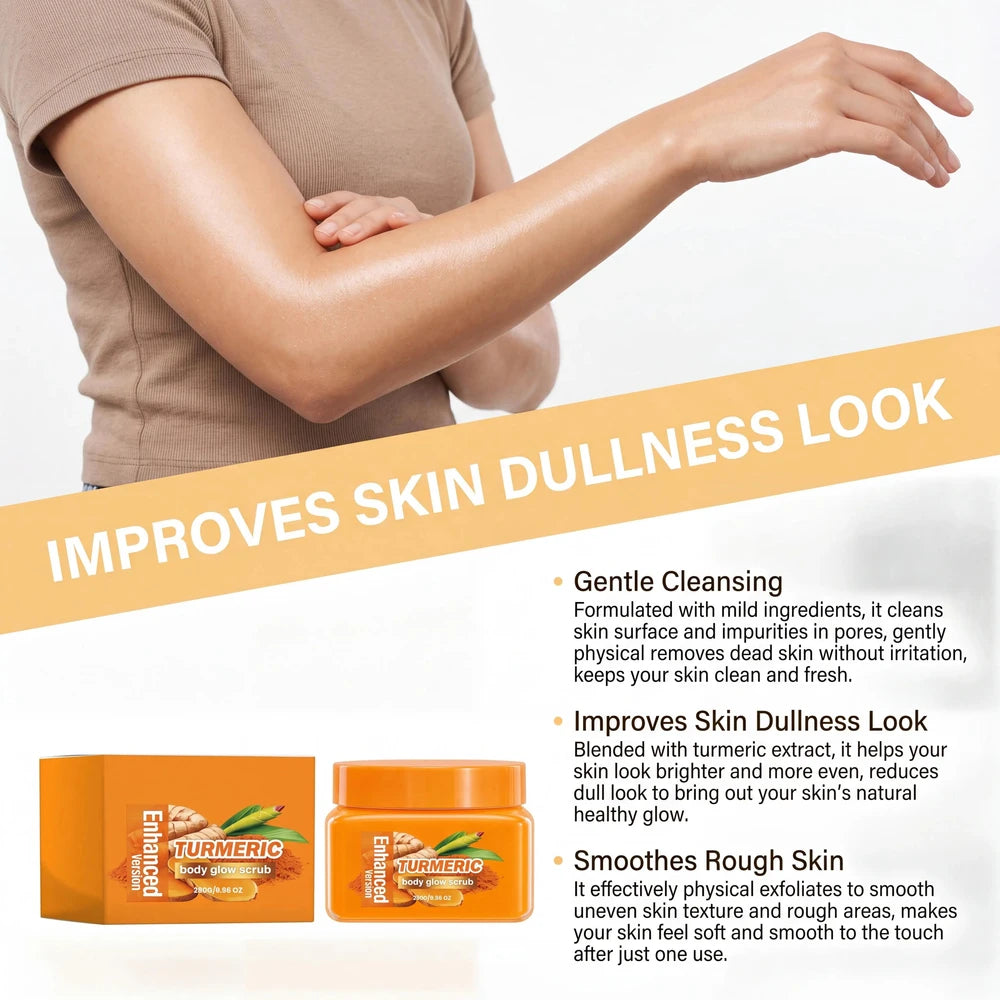 Turmeric Body Scrub for Dark Spots