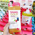 Snail Mucin Brightening Body LotionNourish and brighten the look of your skin with this snail mucin body lotion, infused with arbutin and mixed berry extracts for a smoother, more radiant-looking compHealth, Beauty & Hair / Beauty Tools / FBKKFindsBKKFindsSnail Mucin Brightening Body Lotion