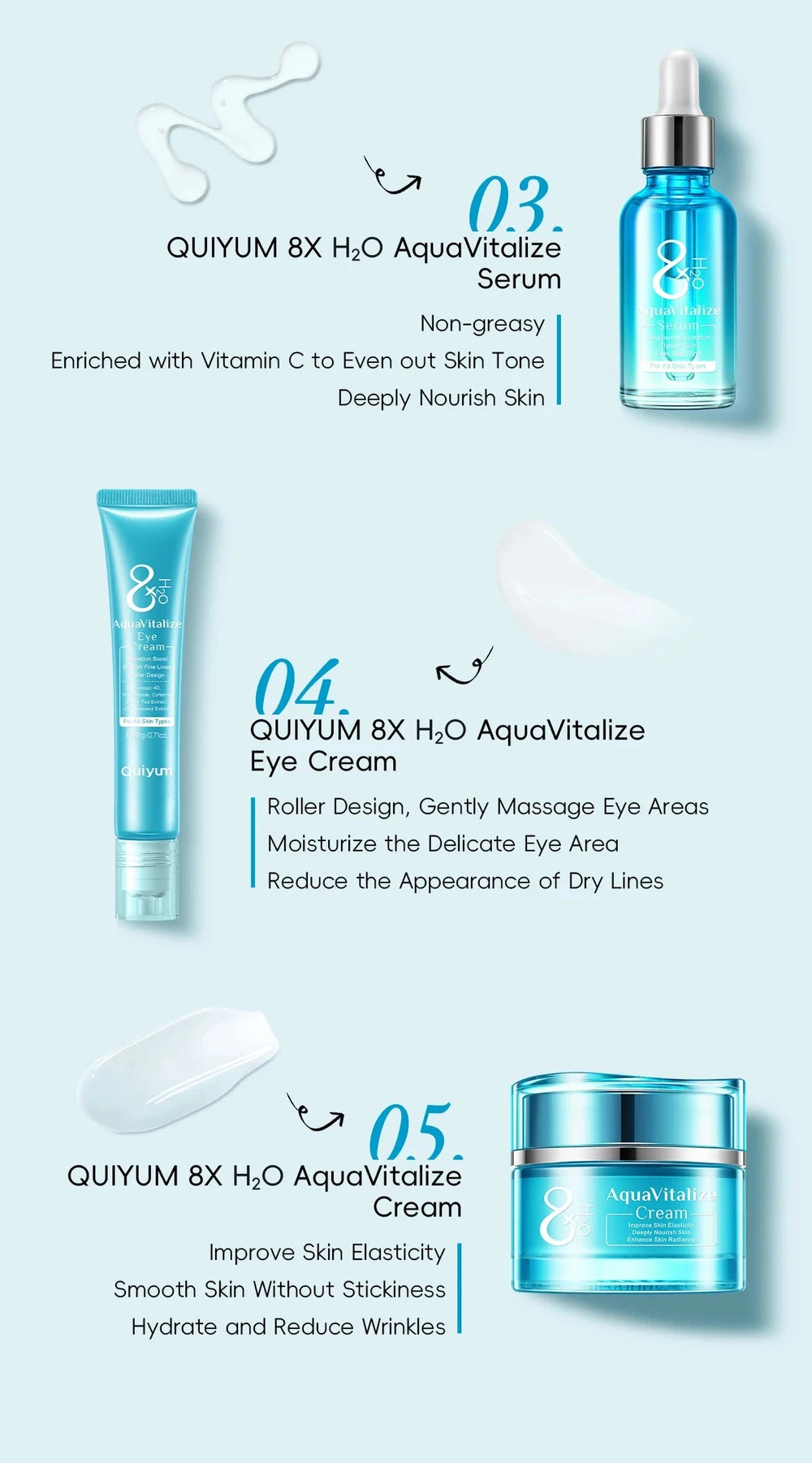 Hyaluronic Acid Skincare Hydration Set
