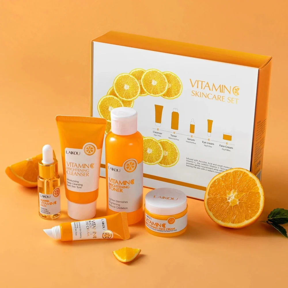 Vitamin C Skincare SetSPECIFICATIONS

Brand Name: LAIKOU
Certification: CPNP
Gender: Women
High-concerned chemical: None
Ingredient: Vitamin C
Item Type: Set
Number of Pieces: Combo
OrigiHealth, Beauty & Hair / Beauty Tools / FBKKFindsBKKFindsVitamin C Skincare Set