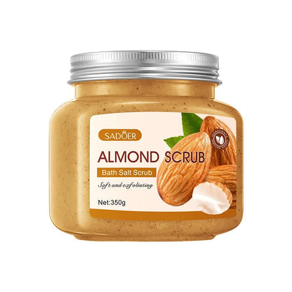 350g Body Bath Scrub, with Gentle and Fine Exfoliating Particles That Can Clean Dirt and Oil from the Skin, Improve Rough Skin Texture, Make Skin Appear Bright, and Give It a Silky, Smooth, and Radiant Feel - Home Care