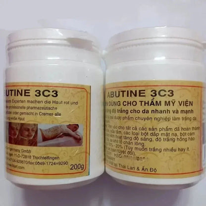 200g hàng thái,  kem body kích trắng arbutin 3c3 hủ dòng kem dưỡng trắng nhanh chuyên sâu cho bạn làn da trắng sáng hơn