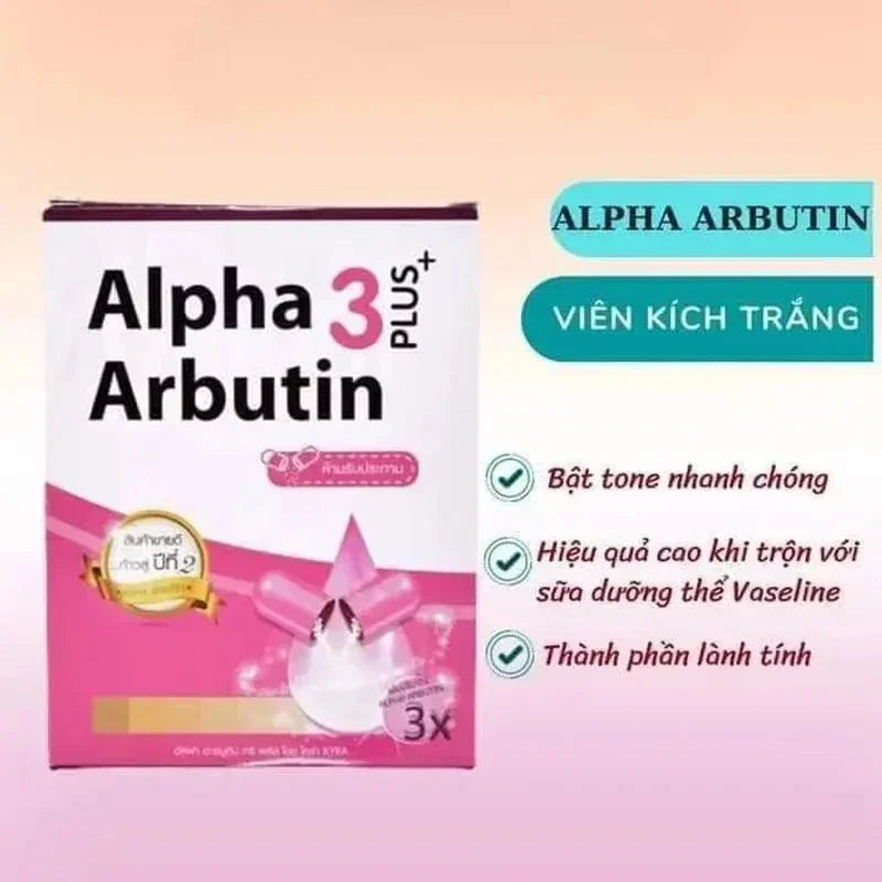 Thailand Alpha Arbutin 3 Plus Powder Mix With korean skin care beauty skin care Lightening Brighten Reduce Dark Skin Blemishes