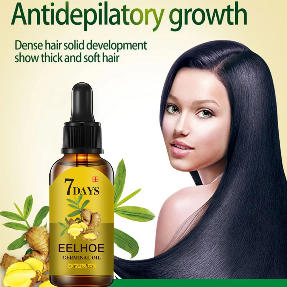 Hair Ginger Essential Germinal Oil Moisturizing & Nourishes Strengthen Hair Roots Scalp Treatment Hair Care Products for Women