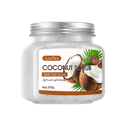 350g Body Bath Scrub, with Gentle and Fine Exfoliating Particles That Can Clean Dirt and Oil from the Skin, Improve Rough Skin Texture, Make Skin Appear Bright, and Give It a Silky, Smooth, and Radiant Feel - Home Care