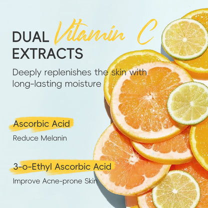 LAIKOU Vitamin C Glowing Mask Brightening Sheet Mask Hydrating Face Mask Anti-Age Skin Care 25g*20pcs