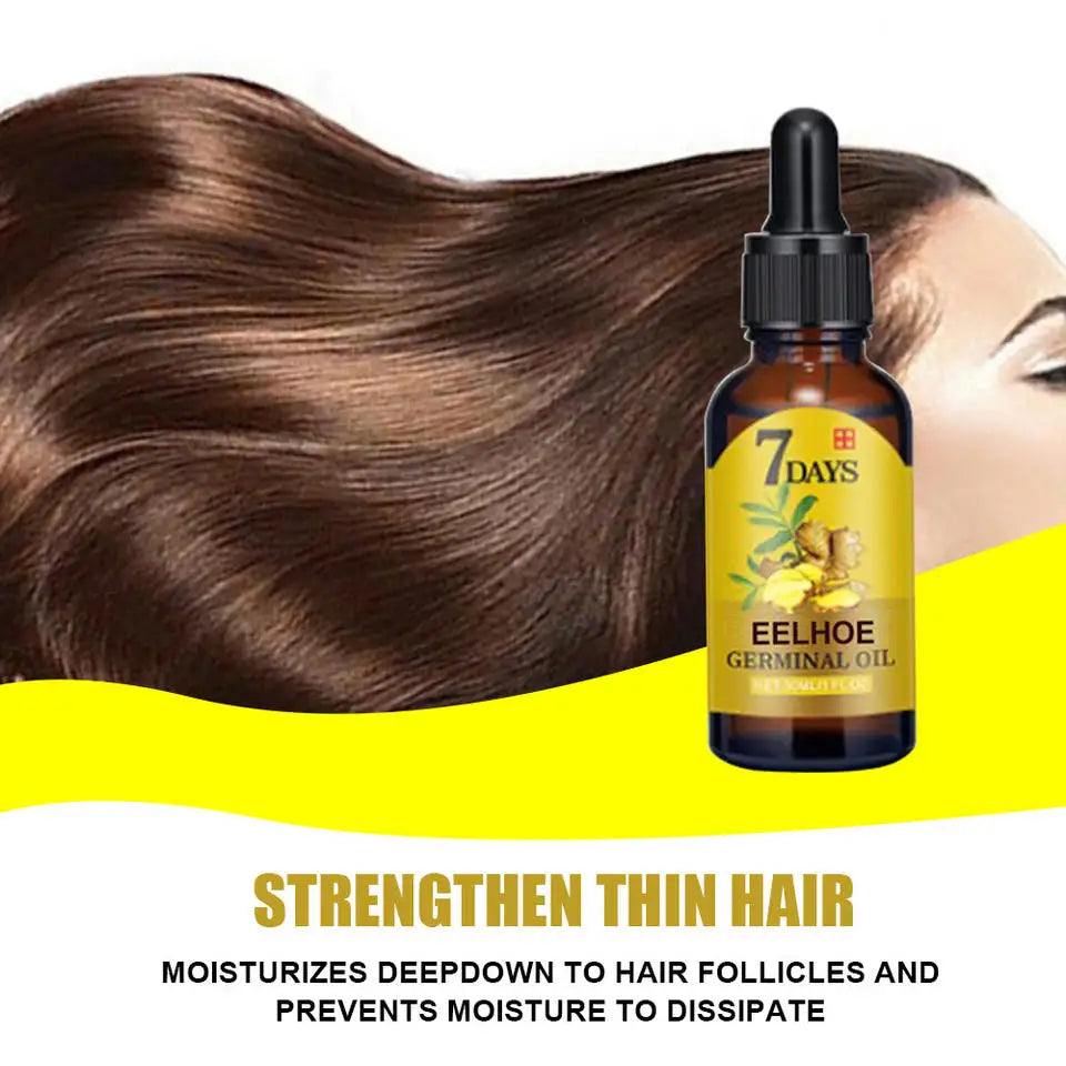 Hair Ginger Essential Germinal Oil Moisturizing & Nourishes Strengthen Hair Roots Scalp Treatment Hair Care Products for Women