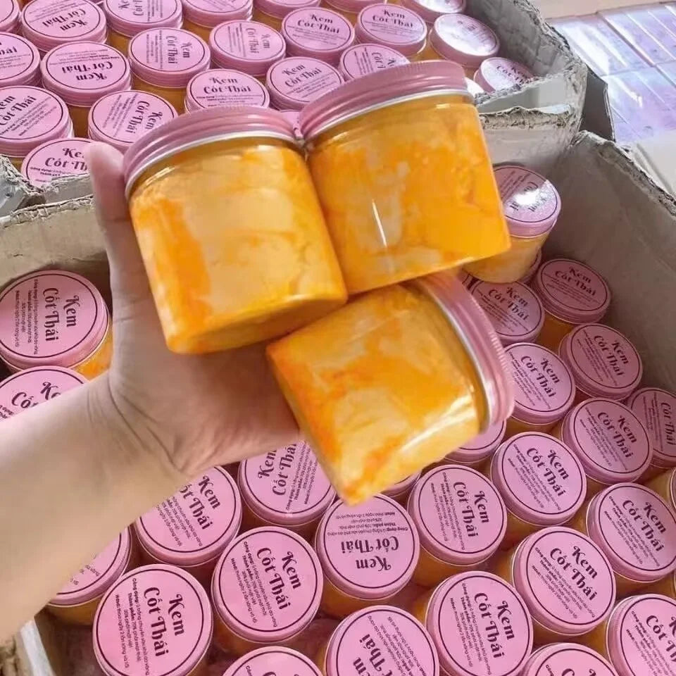 Thailand Kem Cot Thai Ri Dau Vang Cao Cap 200g Anti Aging Brightening and Moisturizing Oil-Free Non-Greasy for All Skin Types