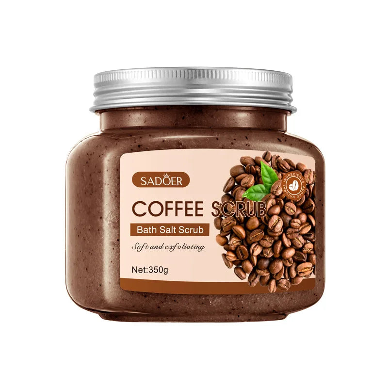 350g Body Bath Scrub, with Gentle and Fine Exfoliating Particles That Can Clean Dirt and Oil from the Skin, Improve Rough Skin Texture, Make Skin Appear Bright, and Give It a Silky, Smooth, and Radiant Feel - Home Care