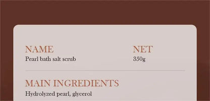 350g Body Bath Scrub, with Gentle and Fine Exfoliating Particles That Can Clean Dirt and Oil from the Skin, Improve Rough Skin Texture, Make Skin Appear Bright, and Give It a Silky, Smooth, and Radiant Feel - Home Care