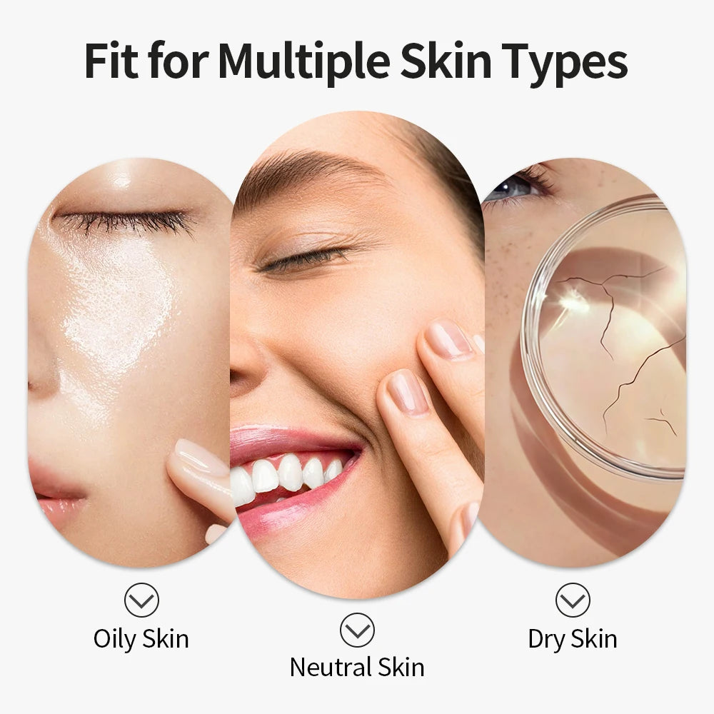 Rechargeable Portable Blackhead Remover Face Vacuum Nose Pore Cleaner Extractor Skin Care Tool