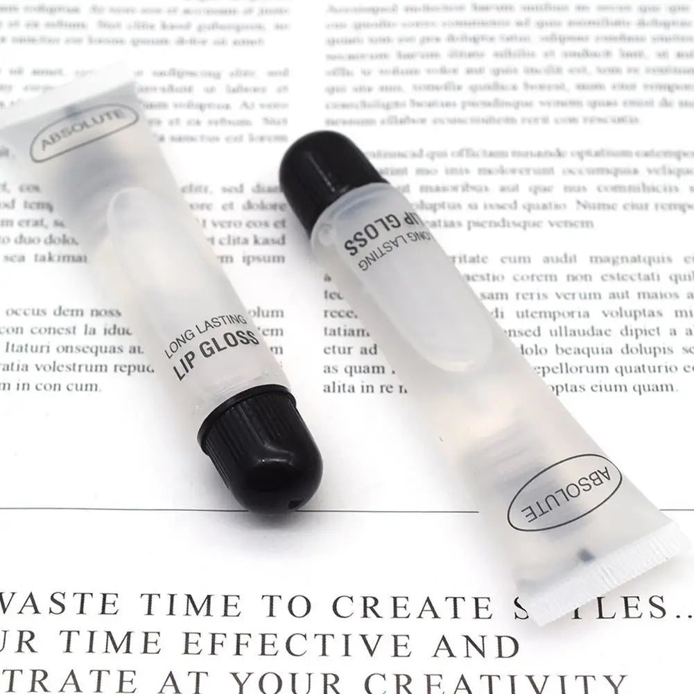 1Pc Absolute Lip Gloss Moisturizer Plumper Waterproof Long-lasting Hydrating Transparent Non-Sticky Gentle Nourishing Makeup