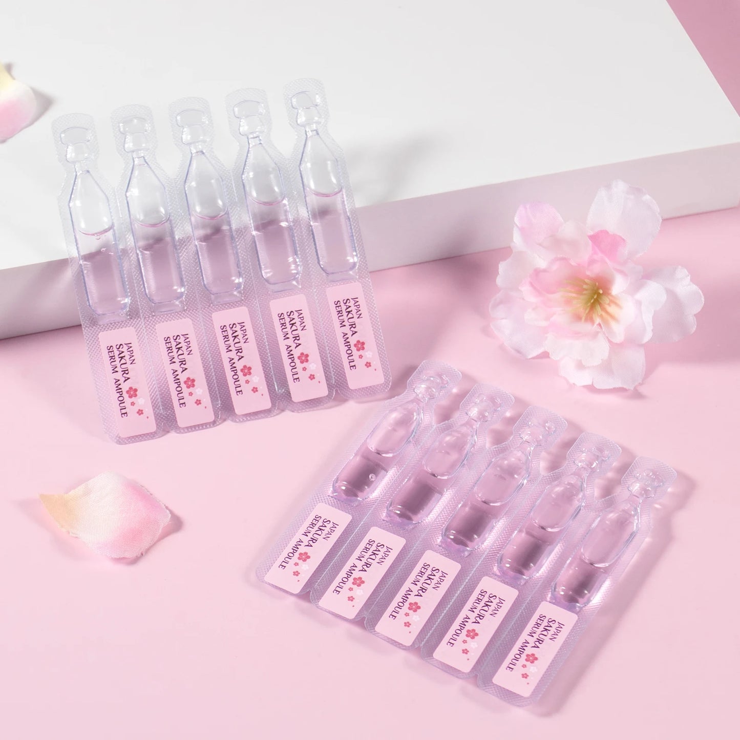 LAIKOU Japan Sakura Serum Ampoule Intensive Hydration Even Tone Smooth Lines 2ml*30
