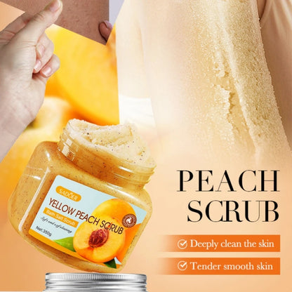 350g Body Bath Scrub, with Gentle and Fine Exfoliating Particles That Can Clean Dirt and Oil from the Skin, Improve Rough Skin Texture, Make Skin Appear Bright, and Give It a Silky, Smooth, and Radiant Feel - Home Care
