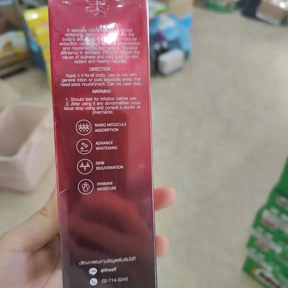 The Elf Nano White Dose Premium Plus+ Advanced Whitening Formula Red Extract Special Intense Care Ultimate  Treatment 60ML