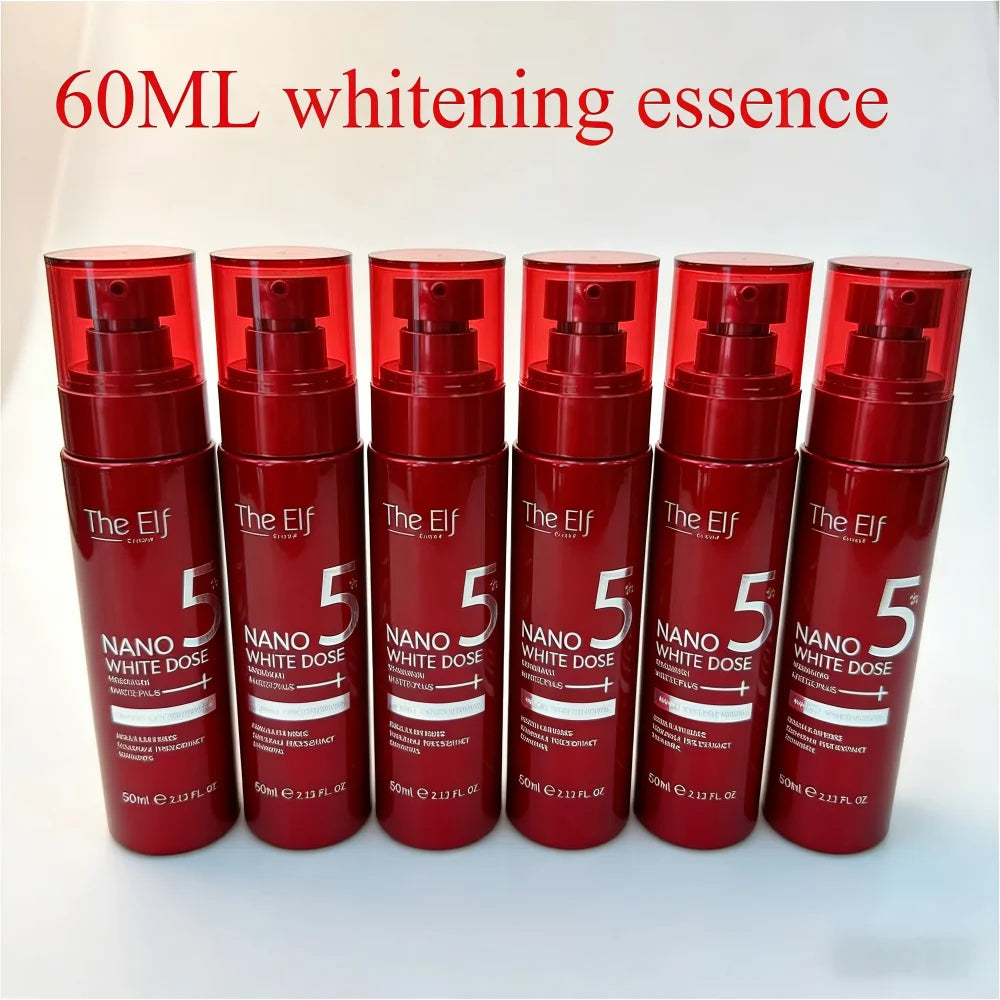 The Elf Nano White Dose Premium Plus+ Advanced Whitening Formula Red Extract Special Intense Care Ultimate  Treatment 60ML