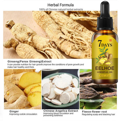 Hair Ginger Essential Germinal Oil Moisturizing & Nourishes Strengthen Hair Roots Scalp Treatment Hair Care Products for Women