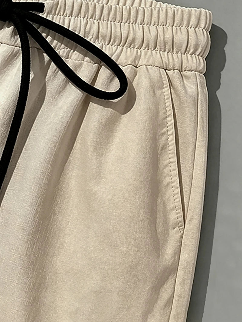 Men's 2 Piece Breathable Linen Set Short Sleeve Button Shirt & Shorts Looser Fit Summer Casual Beach Vacation Daily Wear Outfit