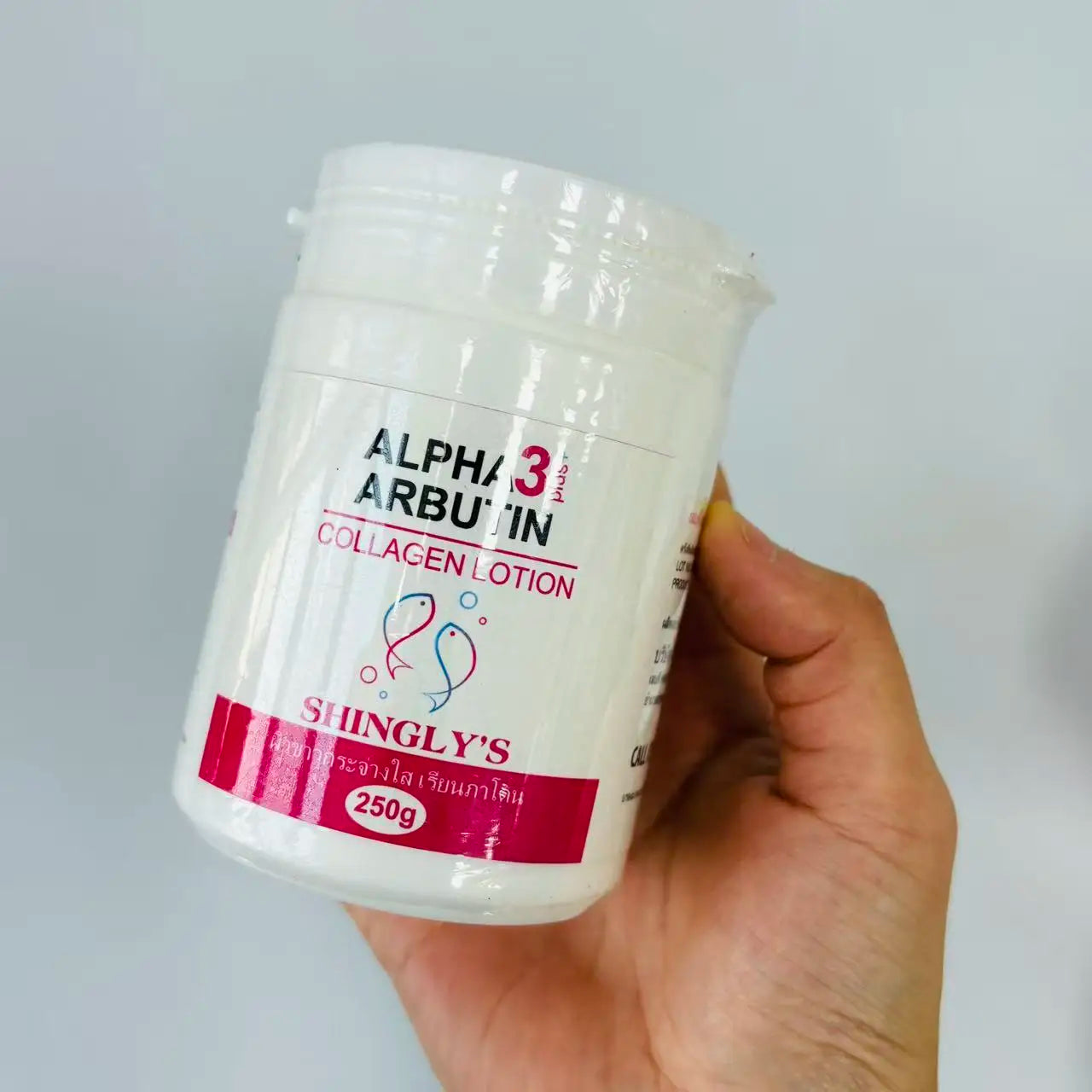 ALPHA 3 Plus Arbutin Thailand Collagen   Body Lotion Set with Whitening Hydrating for Radiant Skin Brightening Even Tone