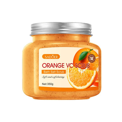 350g Body Bath Scrub, with Gentle and Fine Exfoliating Particles That Can Clean Dirt and Oil from the Skin, Improve Rough Skin Texture, Make Skin Appear Bright, and Give It a Silky, Smooth, and Radiant Feel - Home Care