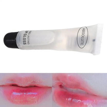 1Pc Absolute Lip Gloss Moisturizer Plumper Waterproof Long-lasting Hydrating Transparent Non-Sticky Gentle Nourishing Makeup