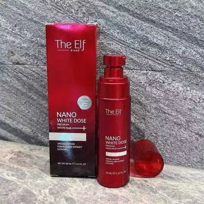 The Elf Nano White Dose Serum 60ml with Advanced Whitening for Instant Brightening and A Radiant Glow in Your Skincare Routine