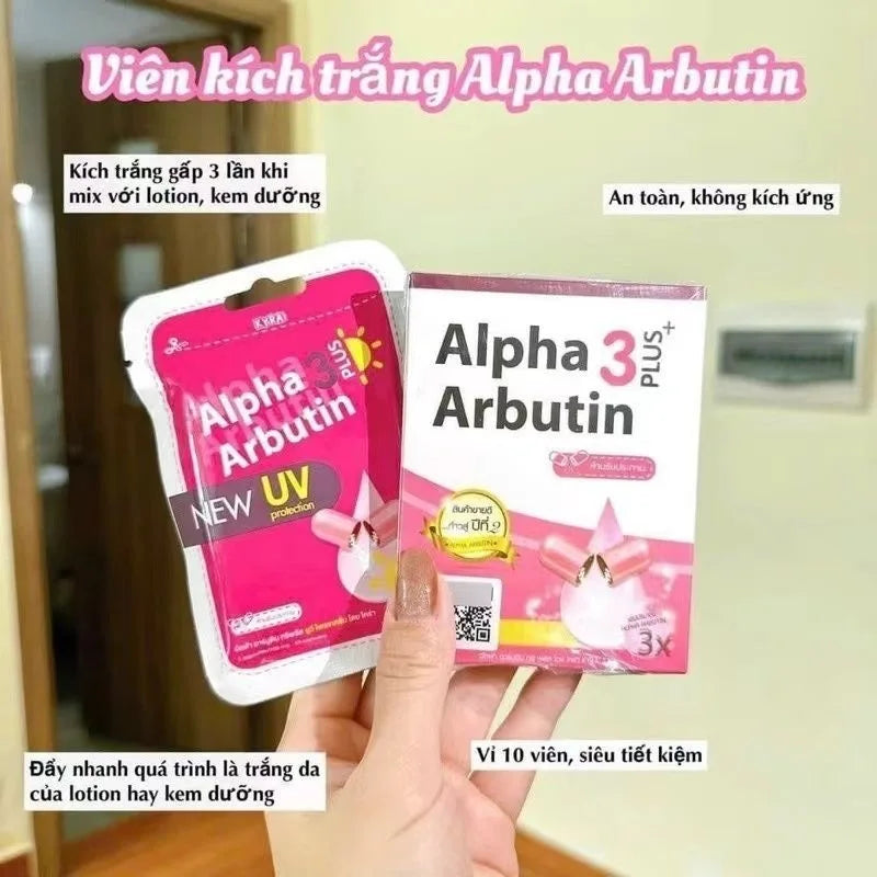 Thailand Alpha Arbutin 3 Plus Powder Mix With korean skin care beauty skin care Lightening Brighten Reduce Dark Skin Blemishes
