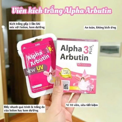 Thailand Alpha Arbutin 3 Plus Powder Mix With korean skin care beauty skin care Lightening Brighten Reduce Dark Skin Blemishes