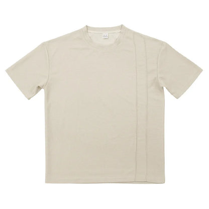 Men's Waffle Knit 2 Piece Tracksuit Set Solid Color Short Sleeve Crew Neck T Shirt Elastic Waist Shorts Summer Casual  Outfit.
