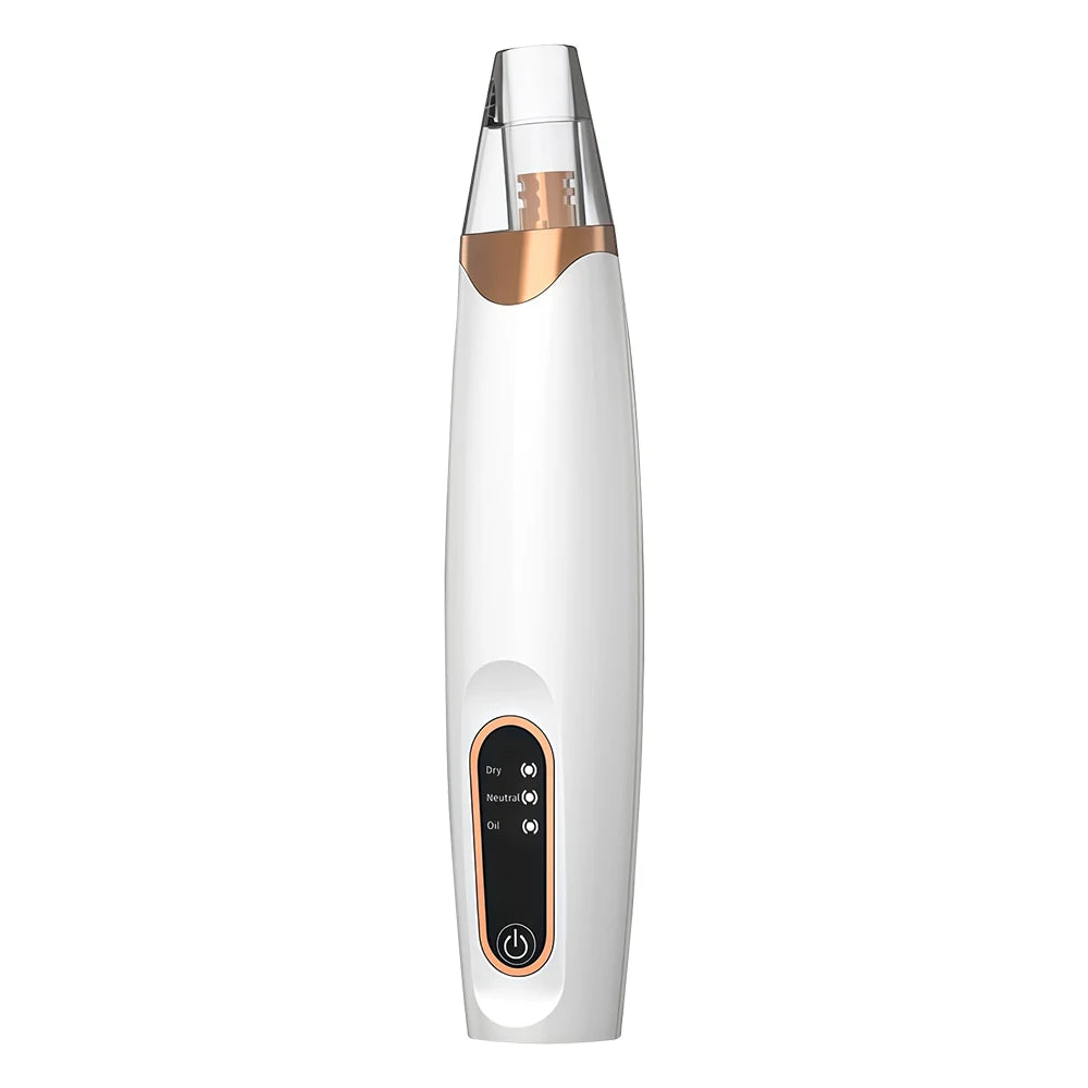 Rechargeable Portable Blackhead Remover Face Vacuum Nose Pore Cleaner Extractor Skin Care Tool