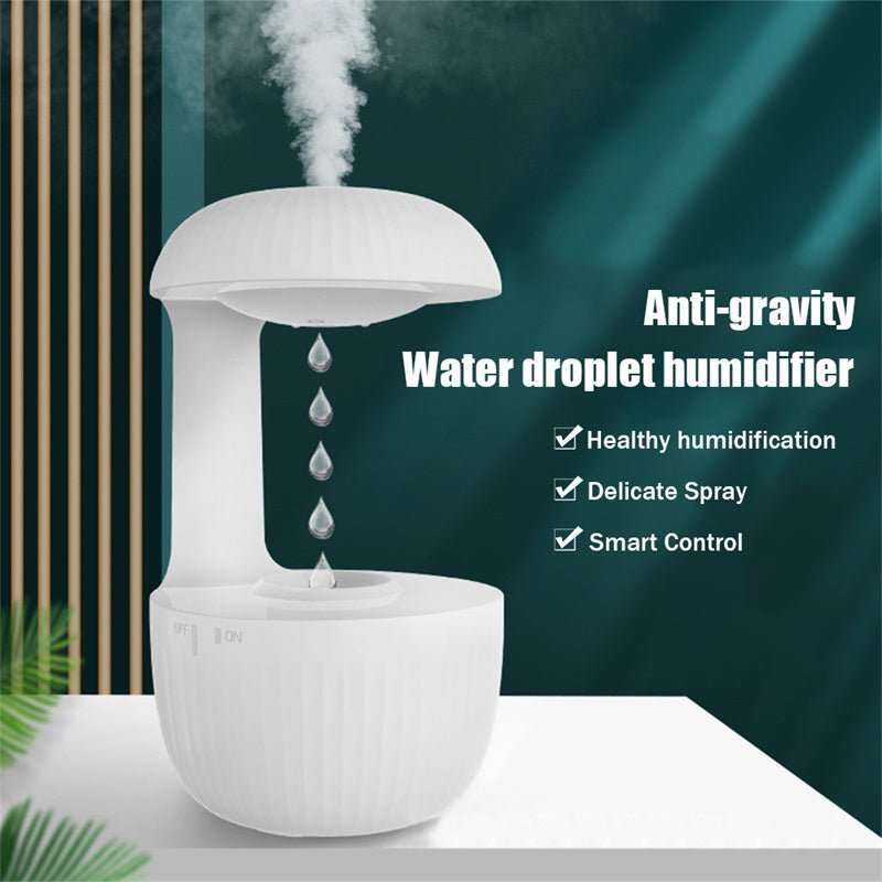 Anti-Gravity Cool Mist Humidifier – Levitating Water Drops - BKKFinds