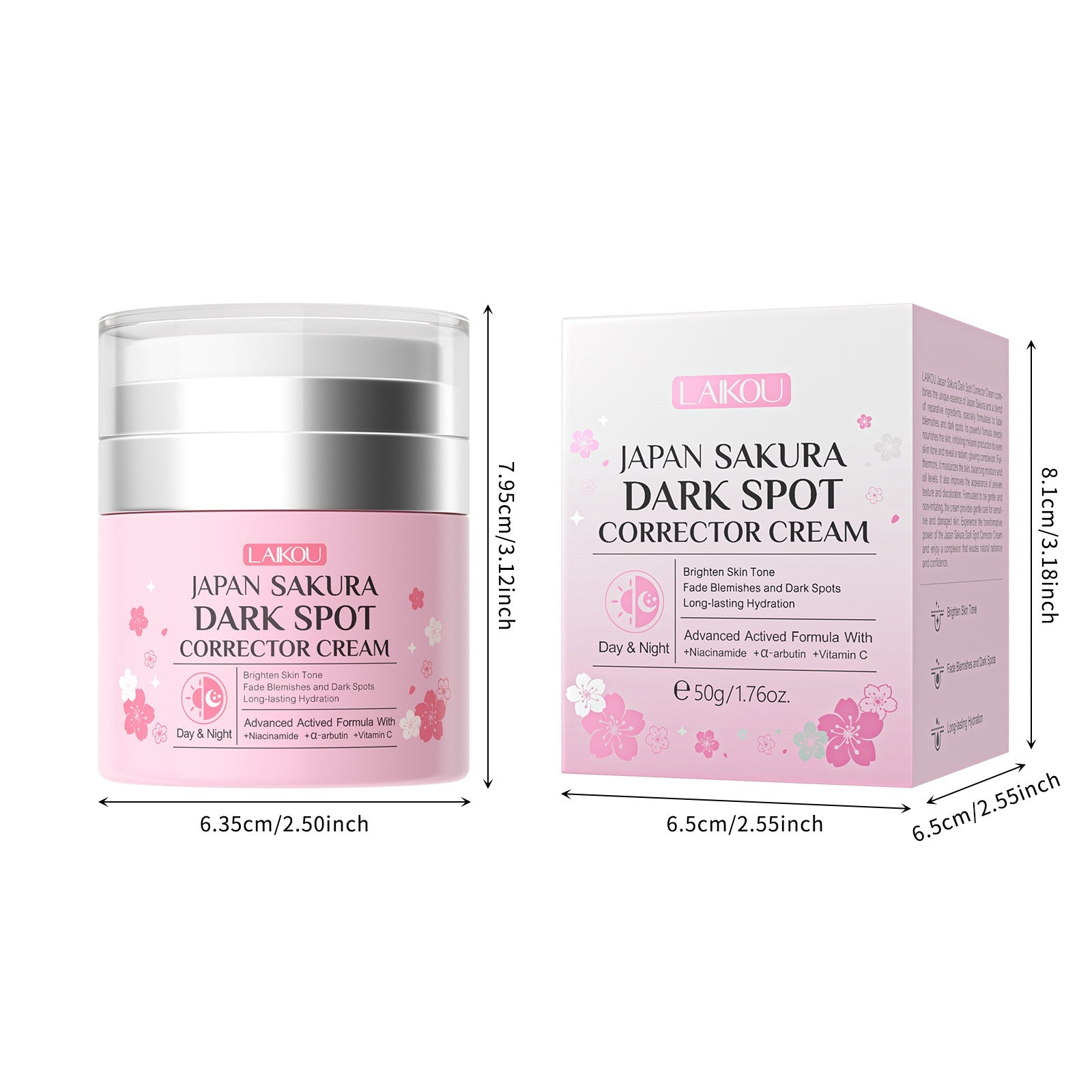 Cherry Blossom Face Cream 50 g Moisturizing Care - BKKFinds
