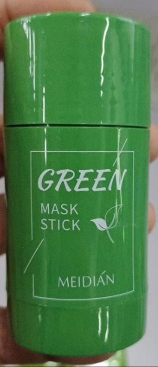 Green Tea Clay Stick Mask for Oil Control and Acne-Free Skin - BKKFinds