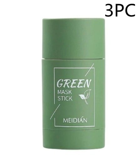 Green Tea Clay Stick Mask for Oil Control and Acne-Free Skin - BKKFinds