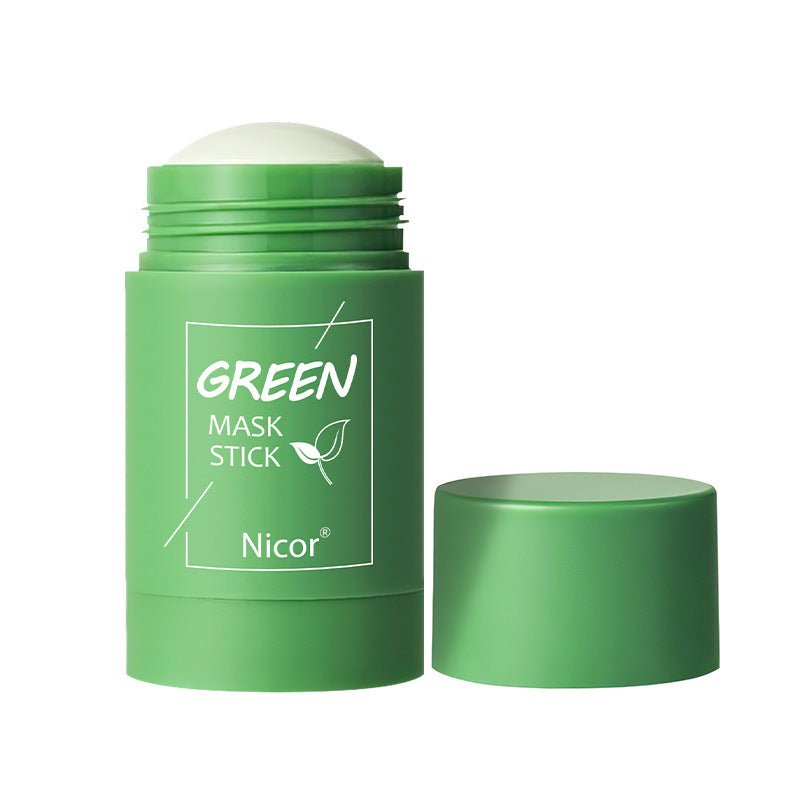 Green Tea Clay Stick Mask for Oil Control and Acne-Free Skin - BKKFinds