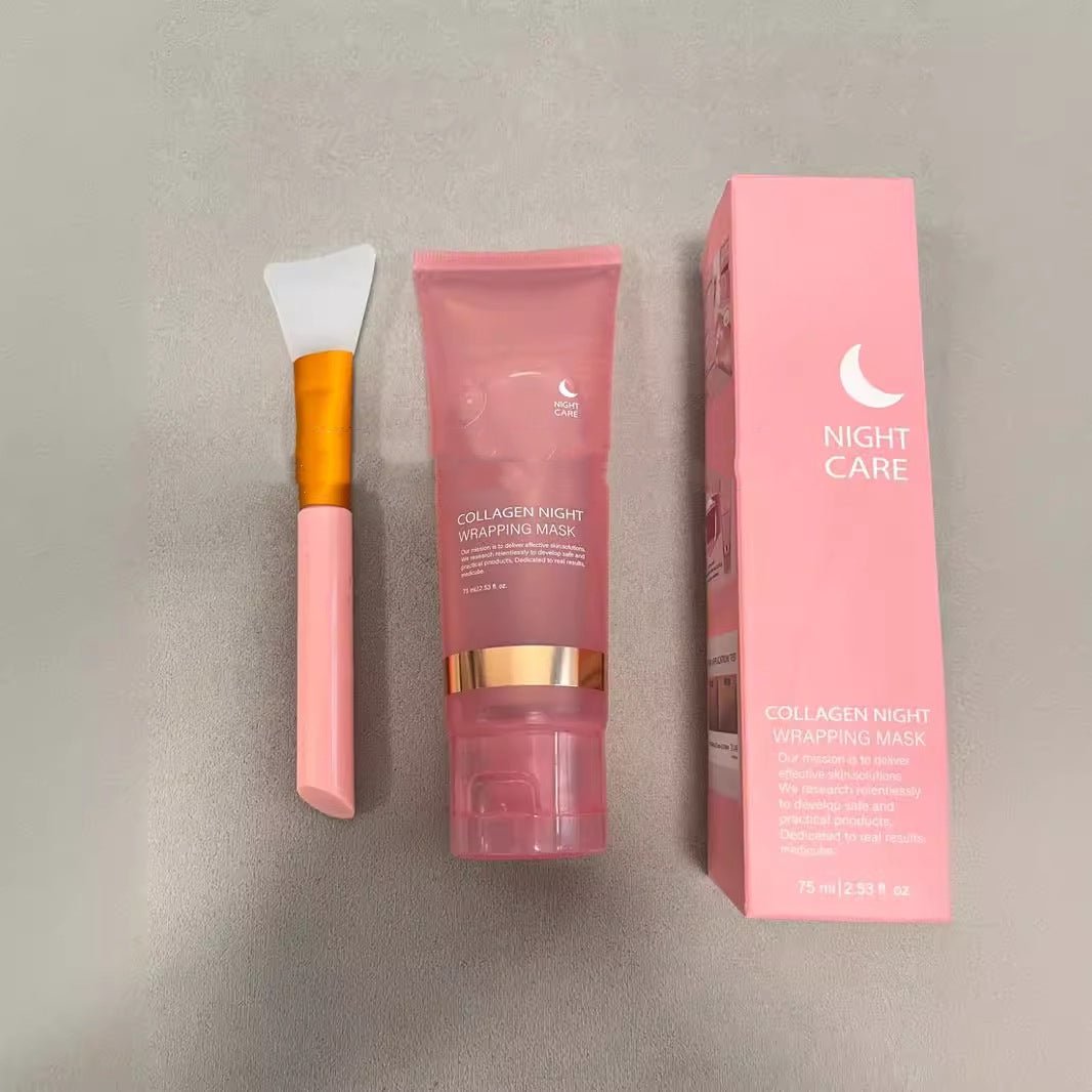 Collagen Night Face Mask – Firming Hydrating Peel Off - BKKFinds