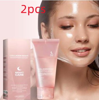 Collagen Night Face Mask – Firming Hydrating Peel Off - BKKFinds