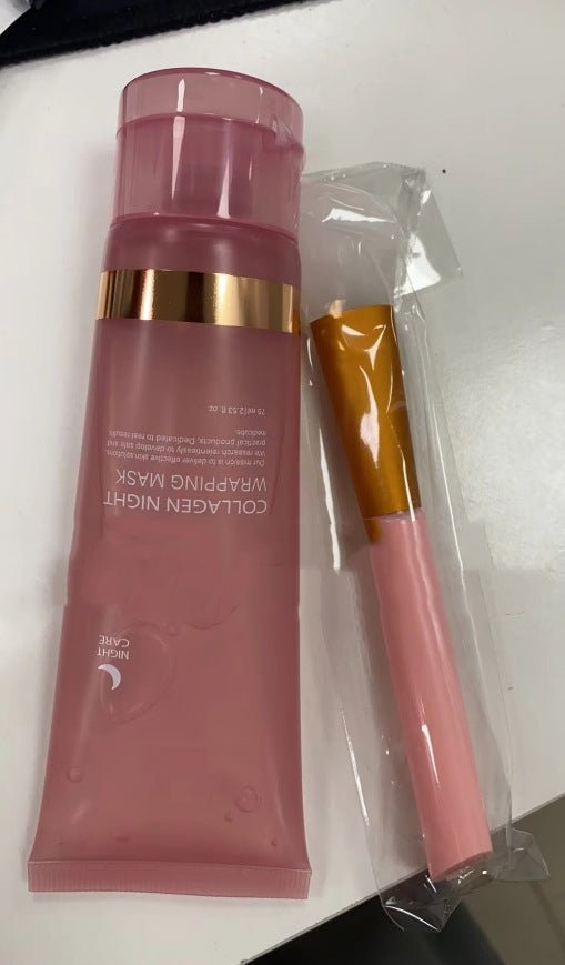 Collagen Night Face Mask – Firming Hydrating Peel Off - BKKFinds
