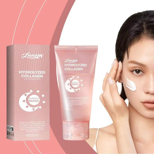 Collagen Night Face Mask – Firming Hydrating Peel Off - BKKFinds