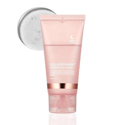 Collagen Night Face Mask – Firming Hydrating Peel Off - BKKFinds