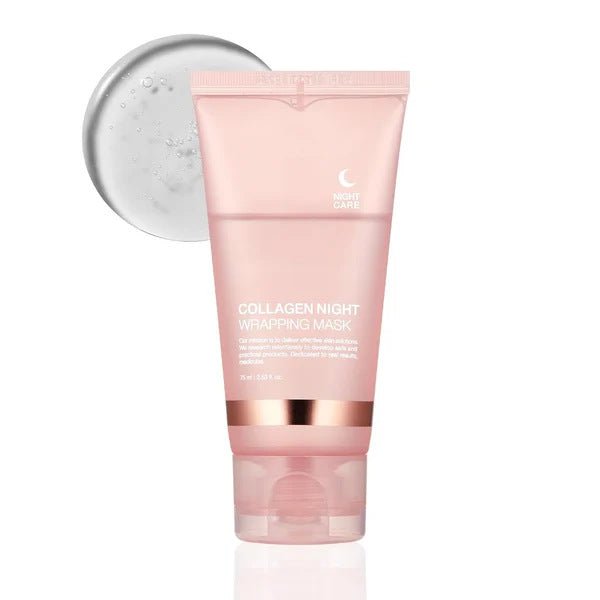 Collagen Night Face Mask – Firming Hydrating Peel Off - BKKFinds