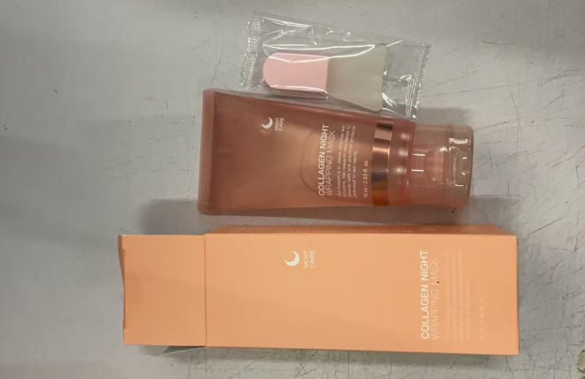 Collagen Night Face Mask – Firming Hydrating Peel Off - BKKFinds