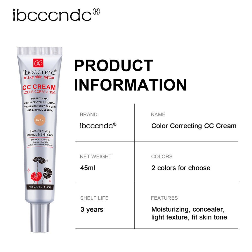 Color Correcting CC Cream With Centella – Radiant Finish - BKKFinds