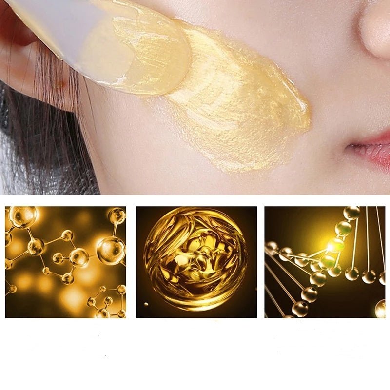 Gold Foil Snail Tear - Off Mask Hydrating - BKKFinds