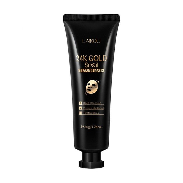 Gold Foil Snail Tear - Off Mask Hydrating - BKKFinds