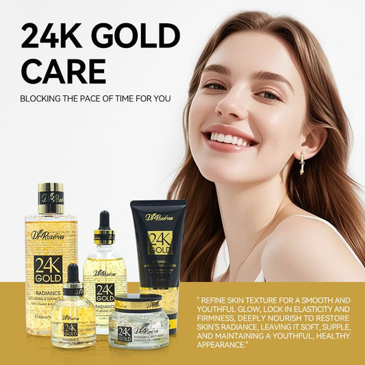 Golden Glow Rejuvenating Skincare Set - BKKFinds
