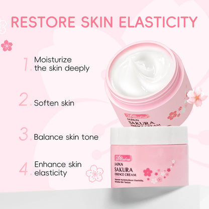 Japanese Sakura Face Cream – Lightweight Hydration - BKKFinds