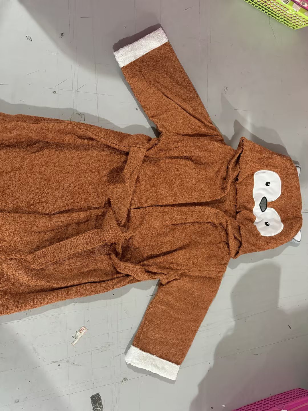 Kids Hooded Cotton Animal Bathrobe for Toddlers - BKKFinds