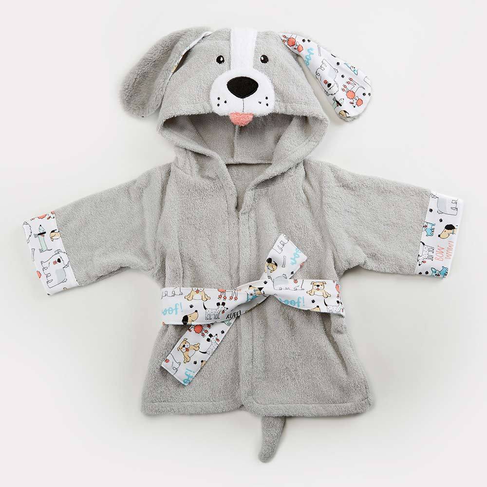 Kids Hooded Cotton Animal Bathrobe for Toddlers - BKKFinds