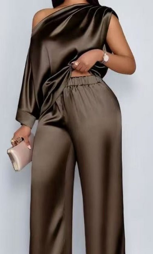 Luxe Satin Lounge & Party Set - BKKFinds